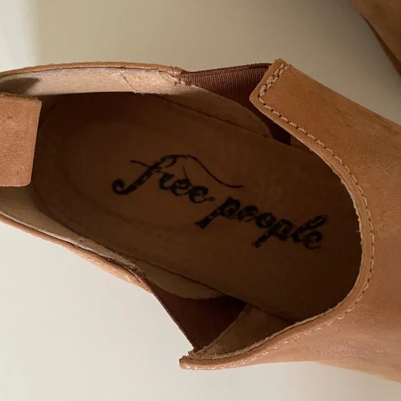 Free People Brixton Ankle Bootie Leather Upper Spain - Picture 4 of 16